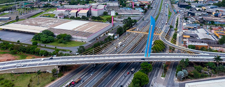 cinco maiores rodovias brasil 770i Rodovia BR-116, trecho Via Dutra